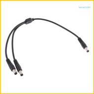 BTM DC5 5mmx2 1mm Y Splitter Cable 18AWG Male Connections Splitters 11 8in for Various Electronic De
