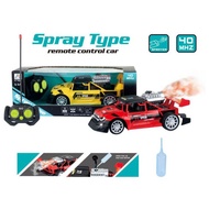 Mainan Anak Mobil Sport 1/18 RC Car Drift Spray Type Asap Smoke LED