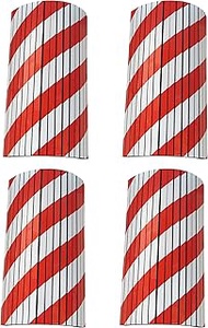 Self-Adhesive, Shock-Absorbing Foam Panels, Adaptable to Walls Thanks to Its Grooved Surface, in Gar