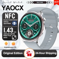 Ultra-thin Smartwatch Women 466*466 AMOLED 1.43" HD Screen Always Display Time Bluetooth Call IP68 W