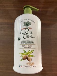 全新法國乳木果LE PETIT OLIVIER SHOWER CREAM SHEA MILK