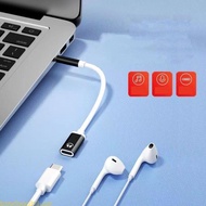 Love 3 5mm Male to Type C Female Jacks Flat Headphone Adapter Auxs Sound All Earphone Cable for Phon