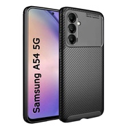 ALLINONE Shock Proof Aramid Carbon Fibre Rugged Back Cover Case Compatible with SAMSUNG A54 5G SAMSU