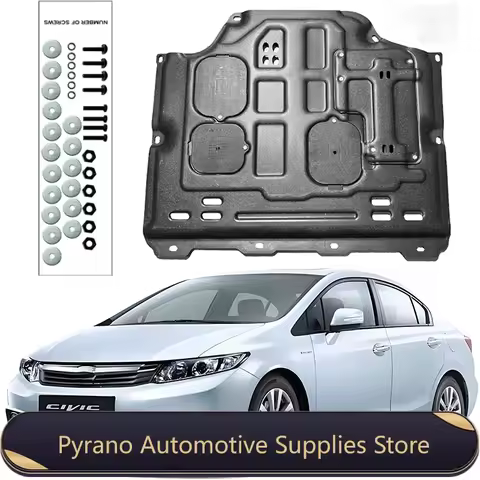 Under Engine Guard Splash Shield Mud Fender Cover Plate Fender Mudguard Protector For Honda CIVIC 20