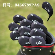 Titleist PING Pxgxxio Malbongbxxio เซทเหล็กเซ็ตไม้กอล์ฟปลอกหุ้มหัวไม้กอล์ฟฝาครอบป้องกันบอลชุดหมวก XX