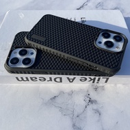 2.3mm Rugged Fish Scale Pattern Black TPU Soft Case Shockproof Bumper For iPhone 11 12promax 13 12 1