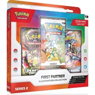 Pokémon TCG | First Partner Illustration Collection: Series 2 | Chikorita | Cyndaquil | Totodile