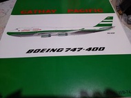 J fox Cathay Pacific 國泰 1：200 B747-400
