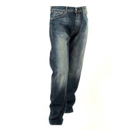 EVISU EU European Edition EA04EU JE25 Painted Logo Denim Jean EVIS0679