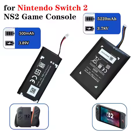 BEE-003 3.7V 5220mAh Rechargeable Li-ion Replacement Battery 3.89V 500mAh BEE-004 for Nintendo Switc