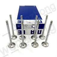 16PCS 06J109601C 06J109611C 029VA31891000 029VE3189000 EA888 Gen3 Engine Intake Exhaust Valves Set F