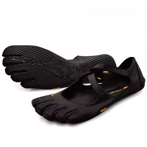 Vibram Five Fingers Women's V-Soul Sneaker Black Training Fitness Anti-Slip Shoe