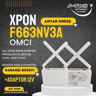 NEW ONT XPON EPON/GPON ZX-F663NV3A OMCI WITH ADAPTER