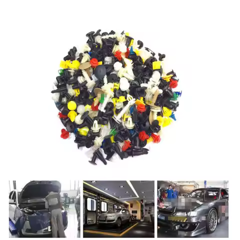 car 100pcs mixed plastic screws for sprinter volkswagen up e36 bmw f10 e30 skoda fabia vw transporte