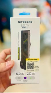 💥全新現貨💥 Nitecore EDC17 三光源 1500 流明 230公尺 超薄 EDC 手電筒