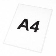 SGI A4 Hot Laminating Plastic 20 Sheets Glossy Hot Lamination