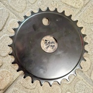 28T CHAIN RING CHAINRING BMX GEAR DISC 20" 28T BLACK IRON