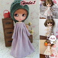 TOPABC Sleeveless Printed Dresses, Fashion DIY Accessories Dolls Princess Dress, High Quality Cute M