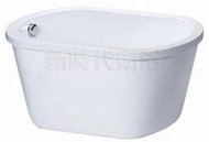 [ 新時代衛浴 ] 臺灣製118cm小尺寸獨立式浴缸RF134