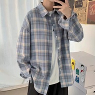 KEMEJA New Women's Plaid Flannel Shirt Women's Long Sleeve Flannel/ Women's Shirt/ Flannel/