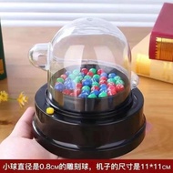 1 to 49 balls Electric Lucky Number Mini Lottery Shake Lucky Ball (Repeat number)Picking Machine|AA 