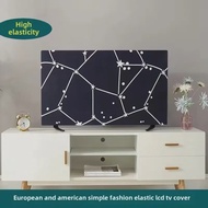 TV cover dust   50 inch 55 inch 60 inch household hanging LCD TV elastic