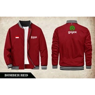Jaket Bomber Pria Outdoor Gojek Terbaru /Jaket Gojek Ojek Online / Jakey Gojek / Jakey Ojol Gojek /