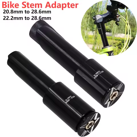 Aluminum Alloy Quill to Ahead Bike Handlebar Stem Riser Adapter 22.2mm/20.8mm to 28.6mm 1 1/8 inch B