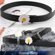 Daisy Flower Women's Belt / Daisy Flower Buckle