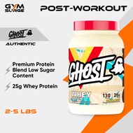 GHOST, Whey Protein Powder, Muscle Recovery, Various Flavors, 25g Protein, 2-5LB