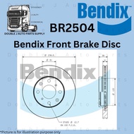 Genuine Bendix Front Brake Disc / Brek Disc Depan Honda City GD/SEL 2002–2008, Jazz II GD/GD1/GE3/GE