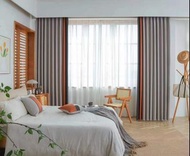 窗簾95%~100%遮光  Curtain95%~100% Shading