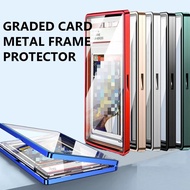 (Ready Stock)PSA/CGC Graded Cards Protector Aluminum Magnetic Case for PSA Slabs Magnetic Frame UV P