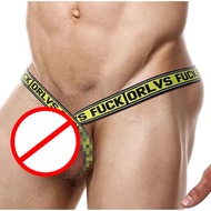 Men Jockstraps Underwear Sexy Thong Gay Mens Bikini Cotton Low Waist Mens Thongs And G-strings Breathable OR654
