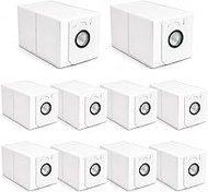 10 Pack 3-Layer Dust Bag Compatible with bObsweep Dustin & Orb-i Self-Emptying Robot Vacuum Replacem