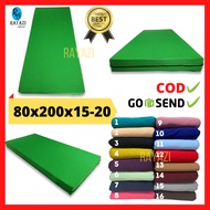 Zippered Bed Sheet Mattress Cover/ Size 80x200x15 80x200x20 Plain Bed Sheet Rayazi Bed Sheet