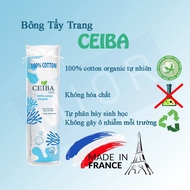 Ceiba Makeup Remover Cotton, 100% Organic Cotton Makeup Remover Cotton From France