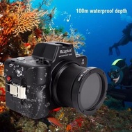Mcoplus 100M 325ft Waterproof Camera Housing Case for Sony A72 A7II DSLR FE 2/28 18/55 16/50 Camera Housing Case適用於Sony A72 防水相機外殼