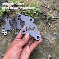 2P Caliper Mounting Bracket Fizr Jupiter z Burhan 125z Disc Size 300mm