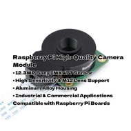 Raspberry Pi HQ Camera M12 Mount | Sony IMX477 Sensor | 12.3MP | M12 Lens Support | Low Light Perfor