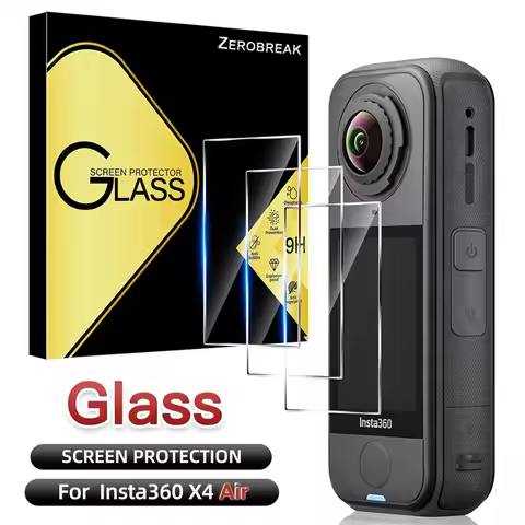 Tempered Glass Screen Protector For Insta360 X4 Air Accesorios 9H Premium Anti-scratch Protector For
