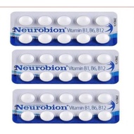 Neurobion tablets. Vitamin B1, B6,B12- Vitamin