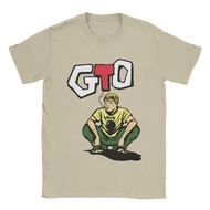 Men T-Shirts GTO Great Teacher Onizuka Humor Cotton Tee Shirt Short Sleeve T Shirt Round Collar Clot