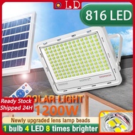 ✨Lowest Price✨1200W Solar Light Outdoor Lighting Solar Spotlight Waterproof Solar LED Solar Flood Li