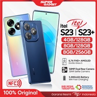 Itel S23 S23+ 4/128 8/128 8/256 GB RAM 4 8 ROM 128 256 4GB 8GB 128GB 256GB S23 Plus HP Smartphone Android Infinix Handphone