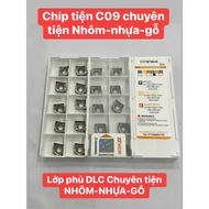 C09 turning Chip has DLC coating specializes in turning delicious aluminum, plastic, wood