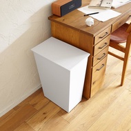 日本岩谷Iwatani kcud 日製長型掀蓋垃圾桶(附輪)-36L