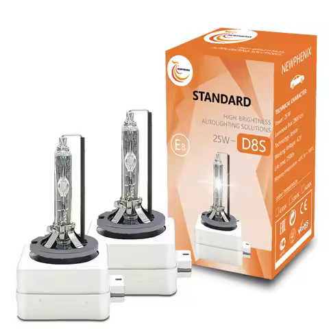 BEDEHON 2 pcs Xenon HID D8S Car Bulb 4300K 5000K 6000K for Audi a6 c5, for Golf 4, for Toyota, for B