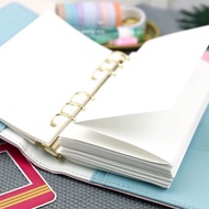 特惠 热销手帐本折叠页m5a8内芯活页纸替芯空白方格网格竖线点阵三折内页纸Hand book folding page m5a8 inner core loose-leaf paper