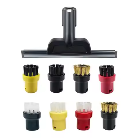 BIBI Nozzle Brush Head For Karcher SC2 SC3 SC4 SC5 Steam Cleaner Replacement Accessories Window Nozz